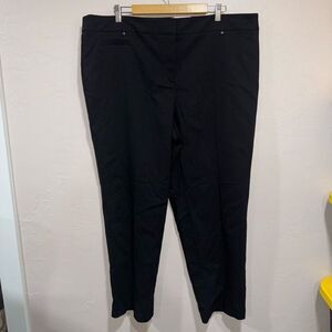 DRESSBARN Women’s Black Secret Agent Tummy Control Pants 20w